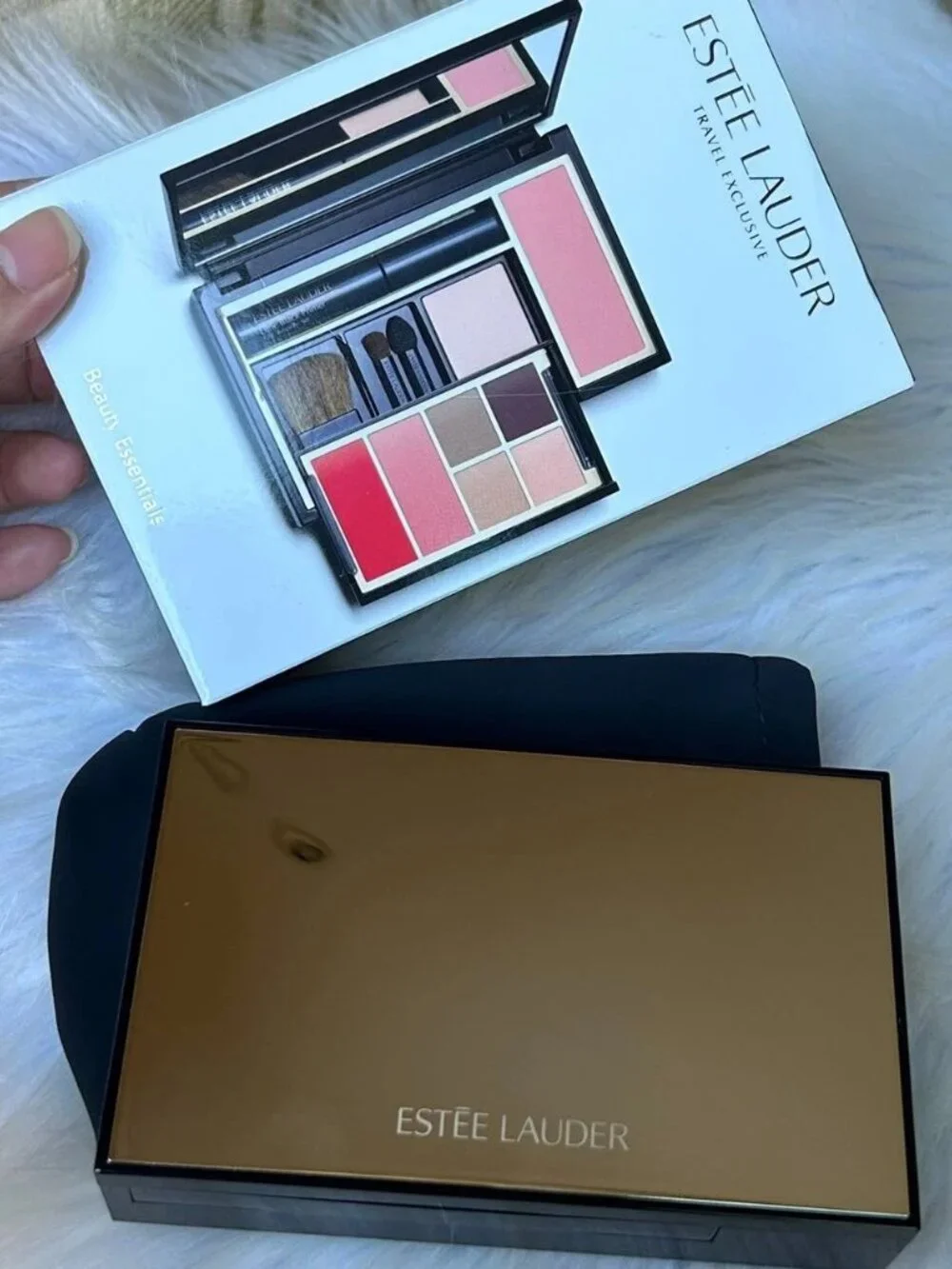 New Estee Lauder Travel Exclusive Makeup Set (Lipstick+Eyeshadow+Blush+Mascara)